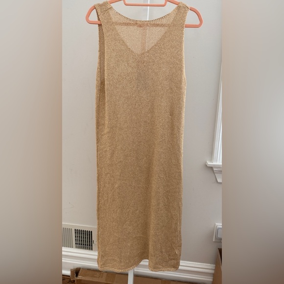 Chic Gold Yunik Size Med - Lg Casual dress brand new - Picture 4 of 7